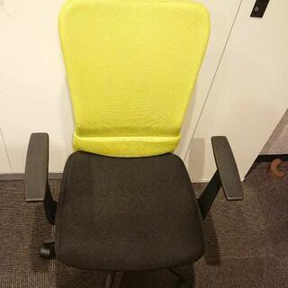 サンワサプライ アームレスト付きメッシュチェア グリーン