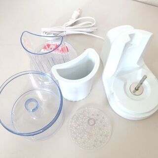 電動おろし器　NEWおろしちゃん楽々 SDO-300 三ッ谷電機 ホワイト ☆ PayPay(ペイペイ)決済可能 ☆ 札幌市 北区 屯田の画像