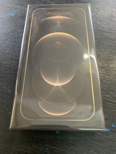 新品 iPhone12 Pro Max 128GB GOLD ゴールド 金 MGCW3J/A a2410 SIMフリー 未開封 2021/07/29
