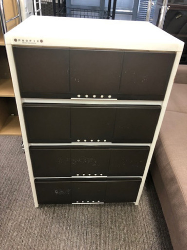 衣類収納　黒　中古