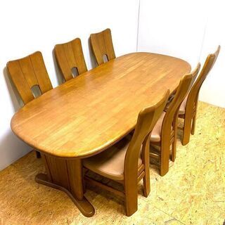 KARIMOKU カリモク ダイニングセット 6人用 /SL2