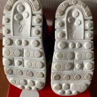 【交渉中】美品・プーマ スニーカー 紫 14cmの画像