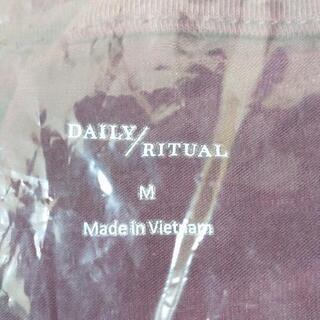 272●新品5枚セット　Daily Ritual　半袖 Tシャツワンピース レディース　おうちでまったり～♪




の画像