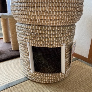 値下げしました★なかよし2段　ねこちぐら
