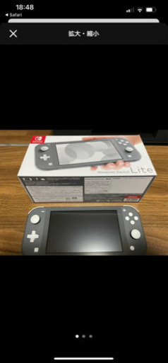 Switchライトグレー