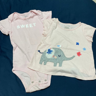 <<SOLD>>　18ヶ月　カーターズ等洋服　(難あり)