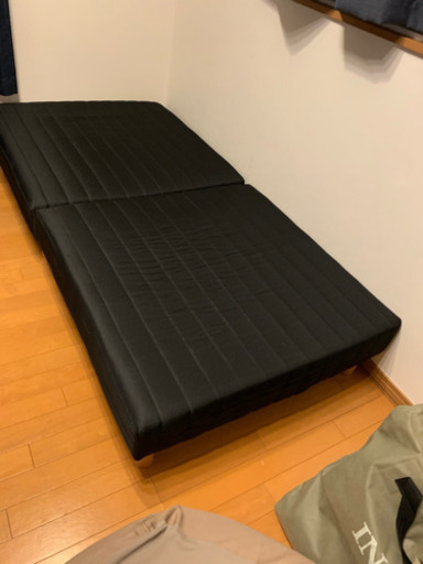 【値下】【近日中、可能な方】マットレスベッド♪ シングル　軽量、分割タイプ！