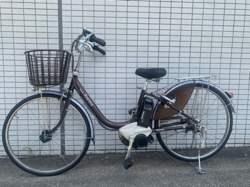 ブリジストン　assista 前後タイヤ新品　ブラウン　新基準　電動アシスト自転車