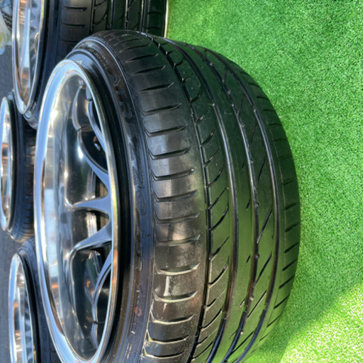 ワークエモーションホイール　CR2P深リム18インチ4本　値下げ可能