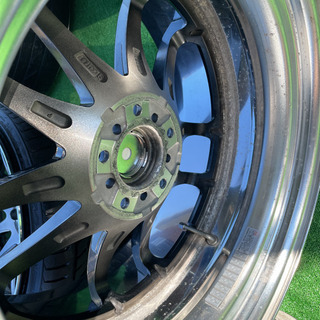 ワークエモーションホイール　CR2P深リム18インチ4本　値下げ可能