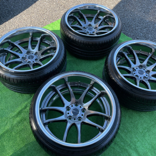 ワークエモーションホイール　CR2P深リム18インチ4本　値下げ可能