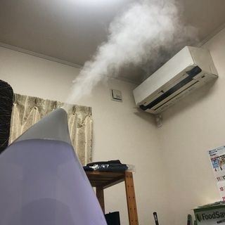 2019年製 アピックス超音波式アロマ加湿器 AHD-019/FSWD-9109 SHIZUKU touch+の画像