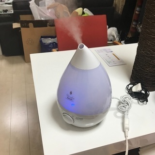 2019年製 アピックス超音波式アロマ加湿器 AHD-019/FSWD-9109 SHIZUKU touch+の画像