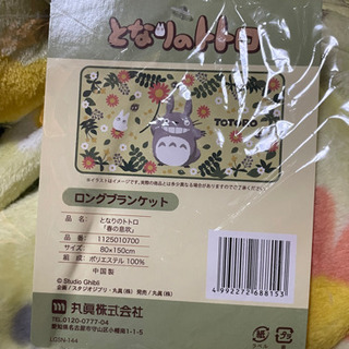 トトロのブランケット　クレーンゲーム景品⑨  お譲り先決まりましたの画像