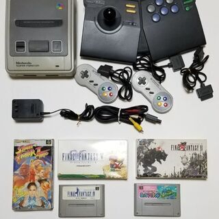 スーパーファミコン(ジョイスティックコントローラー付き)