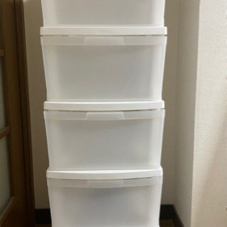 【あげます】ドンキ 情熱価格 引き出し 収納 5段