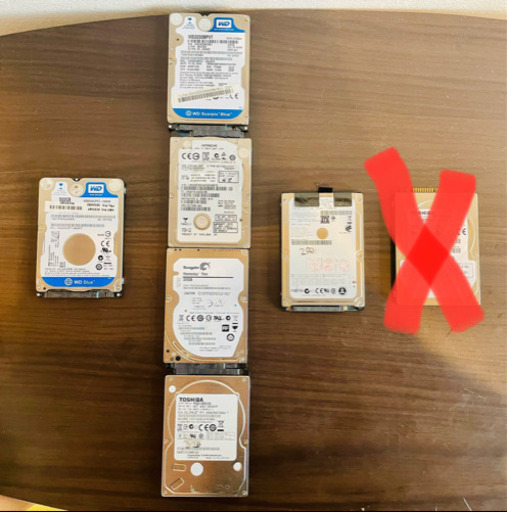 HDD 容量いろいろ　500GB 320GB【おまとめ特価】　自作パソコン