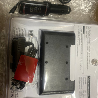 新品4連ソケットとトランスミッターセット※USB1箇所有りの画像