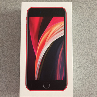 iphone SE 64GB レッド SIMフリー MHGR3J/A新品未使用の画像