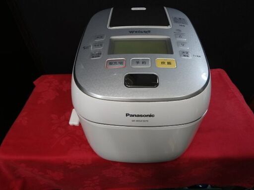 【お買い上げありがとうございました】Panasonic  2017年式   スチーム＆可変圧力IHジャー 炊飯器   p2