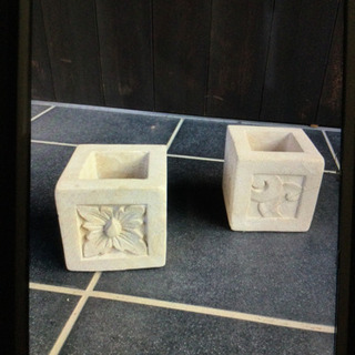 東南アジア風な鉢植え