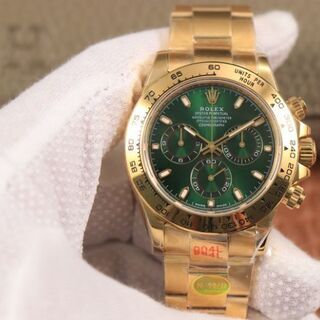 ⚠商談成立 ROLEX/デイトナ　グリーン文字盤