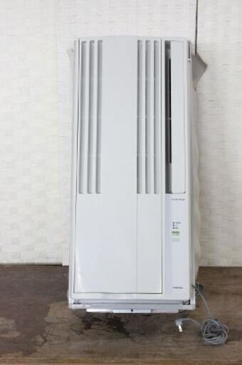 コロナ ウインド形冷房専用 窓用 1.4kw CW-1617 リモコン 枠 2017年製 CORONA エアコン 中古家電 店頭引取歓迎 R3857)