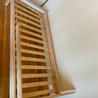 キッズ用ベッド　70 x 160cm マットレス付きの画像