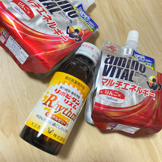 スポーツドリンク　リポビタン　リズム　アミノバイタルゼリー