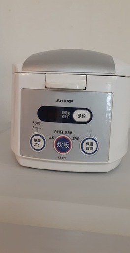 SHARP炊飯器　3合