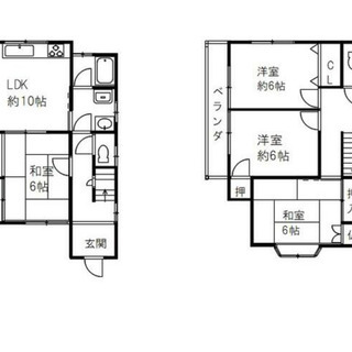 【千里中央駅】トイレ２箇所あります💖２階建の戸建て😆😆