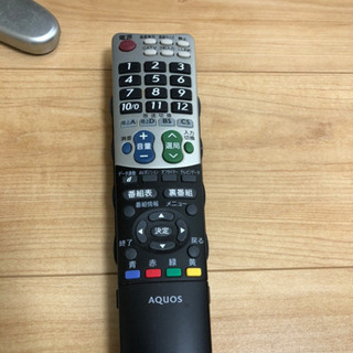 シャープ32型テレビの画像