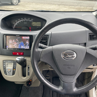 ★支払い総額11.8万円★ 車検令和4年7月まで　ダイハツ　ムーヴ　スマートキー　Pスタート　ドラレコ　フルセグ　Bluetooth接続可　機関良好　の画像