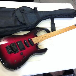 ●ジャンク品　エレキギター ソフトケース付き　Aria Pro ...