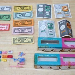 レトロゲーム タカラ 人生ゲーム 初代 ボードゲーム TAKARA 昭和レトロ☆ PayPay(ペイペイ)決済可能 ☆ 札幌市 豊平区 平岸の画像