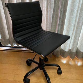 美品★イームズ アルミナムチェア ブラック リプロダクト製品