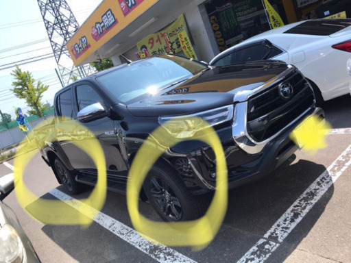 ほぼ新品！ハイラックス、プラド等純正アルミ付ホイール！！265/65/17