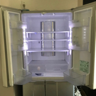 三菱ノンフロン両開き冷蔵庫445L 【10000円】受け渡し8/30の画像