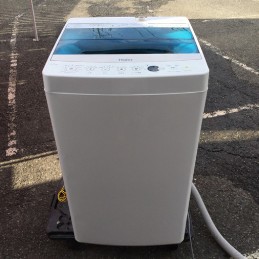 ★状態良好！★ Haier 全自動洗濯機 4.5kg JW-C45A 2016年製 動作品 クリーニング済 一人暮らし
