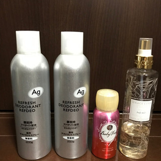 【受け渡し者決定】まとめてお譲り！制汗剤/ヘアフレグランス/ボディミストの画像