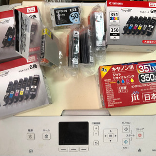 キャノンプリンター(ジャンク品)＆インク色々