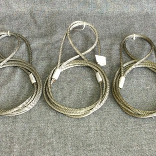 未使用　アルミロック　ワイヤー　長さ200cm　　直径6mm  ...