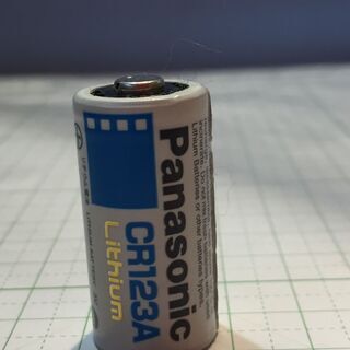 リチウム電池　フィルムカメラなど　パナソニック　CR123A　2F-59の画像