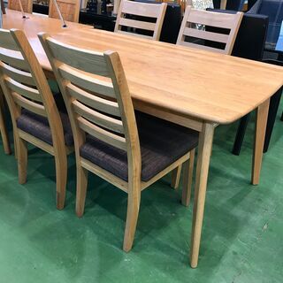 【愛品館八千代店】ニトリ　ダイニング5点セット　DTガルフDCガ...
