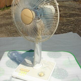 古い扇風機の画像