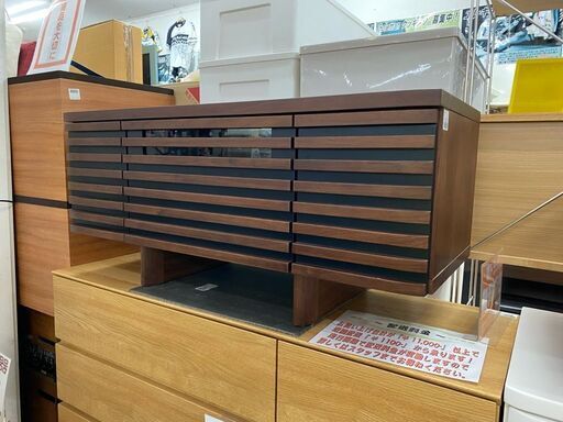 【愛品館 江戸川店】TVボード　ローボード　ID:150-047056-007　配送可＆代引き配送可