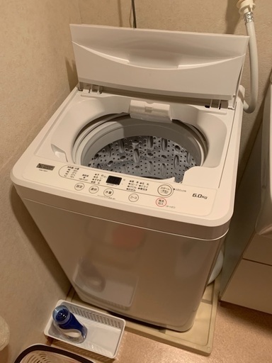 未使用洗濯機