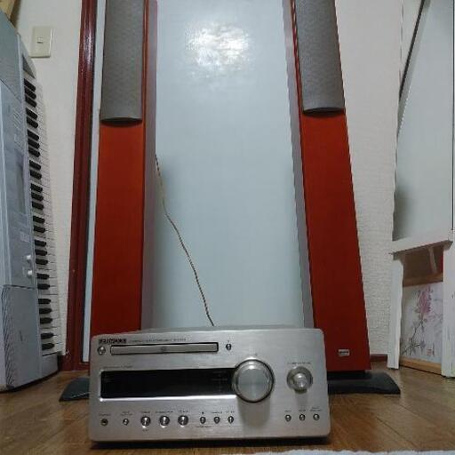 ONKYOスピーカー　KENWOODアンプ