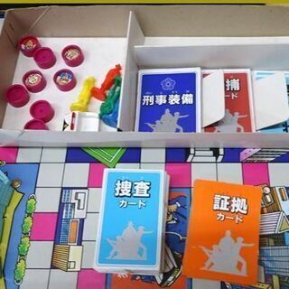 レトロ トミー 特捜最前線 君は刑事だ ホシをあげろ ボードゲーム TOMY ☆ PayPay(ペイペイ)決済可能 ☆ 札幌市 豊平区 平岸の画像
