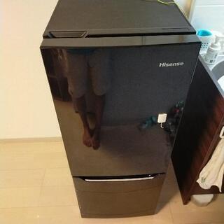 明日㈯朝〜14時来れる方！今日掃除してピカピカです★Hisense 150L 2016年製　の画像